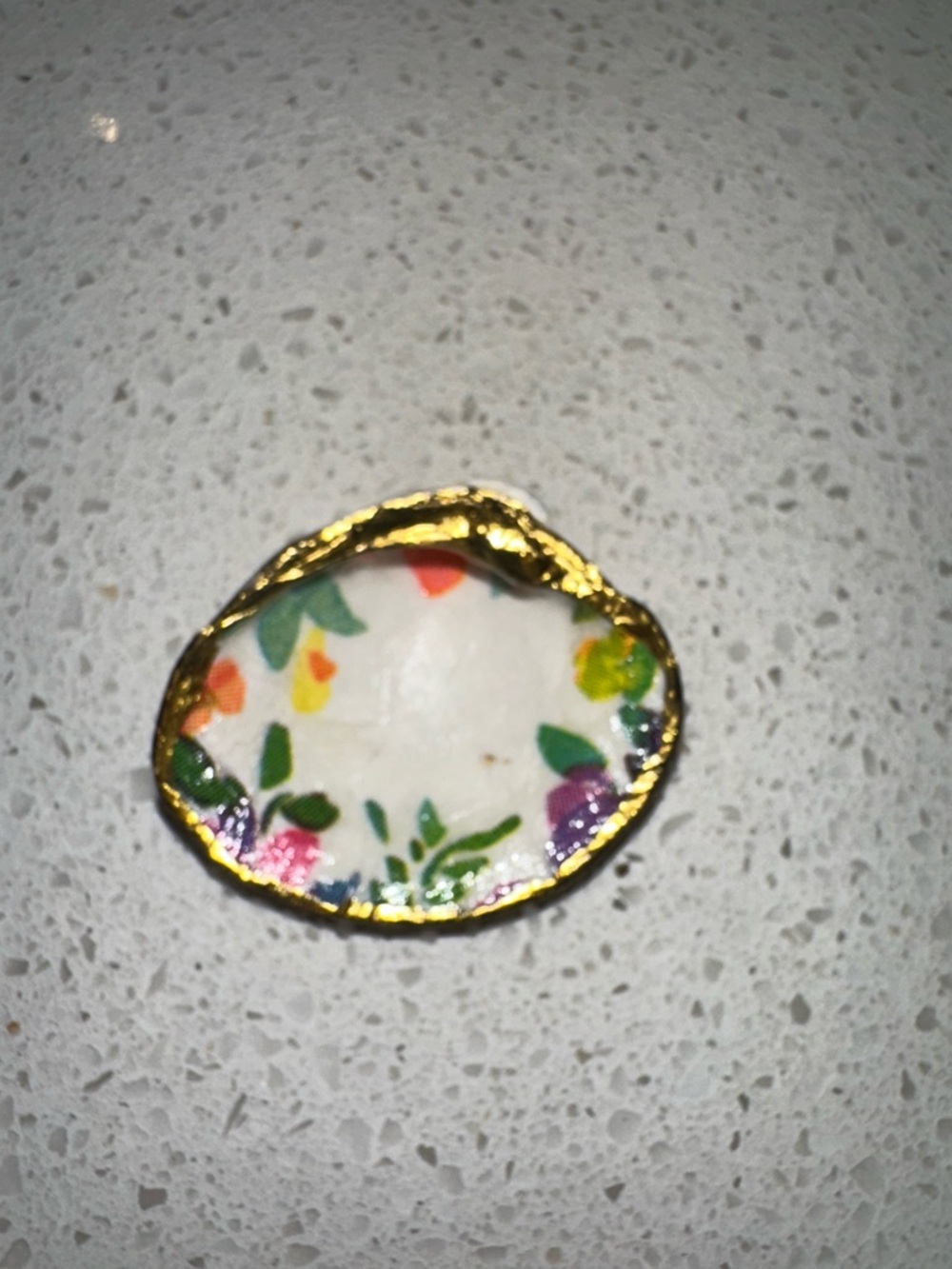 Mini decoupage shell - Picture 4 of 5